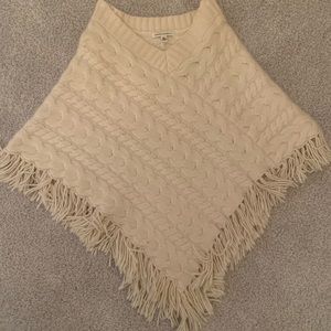 Banana republic poncho size M/L